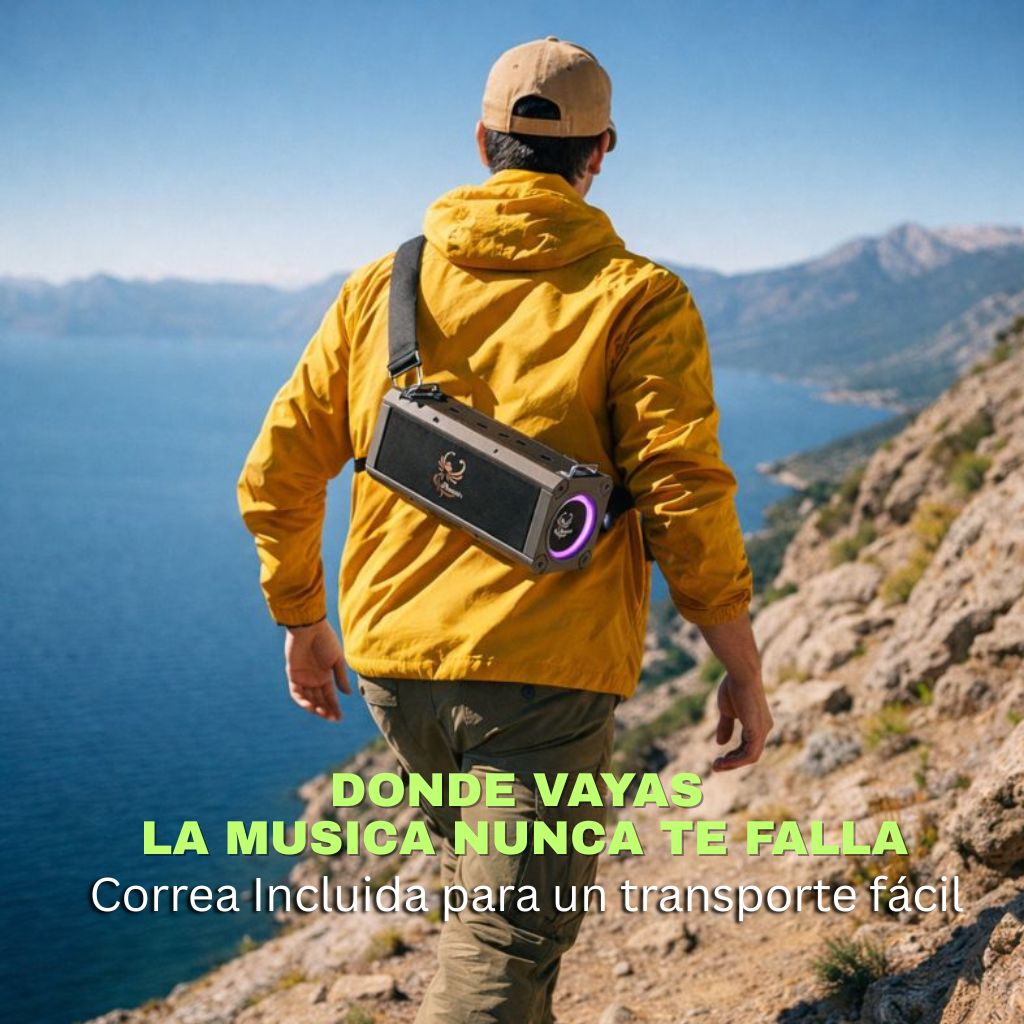 IP-10 Pro Wireless Karaoke Speaker with 120W Power Output