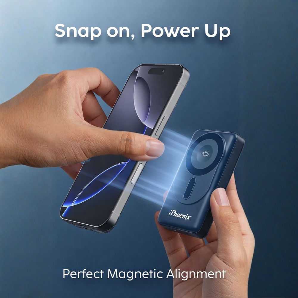 IP-100 22.5W Wireless Charging Portable Power Bank