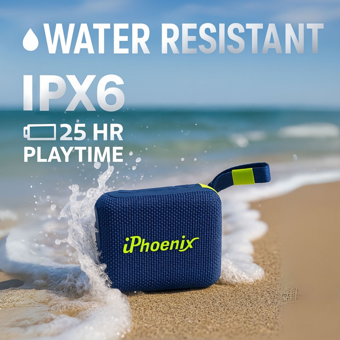 POWER BANK MINI SPEAKER WITH 25HR BATTERY IP-570