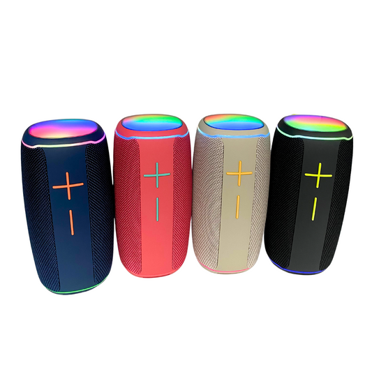 IP-770 NEW portable speaker with long lasting 12hr battery life and beautiful LED design