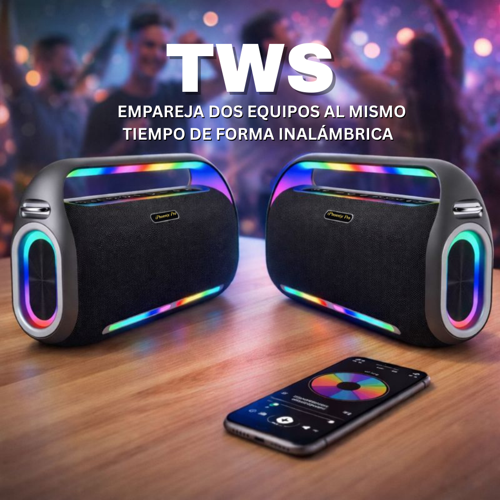 IP-4 PRO 8 Hrs/300W Output / 30000 mAh Wireless UHF Microphone Karaoke Speaker with Remote