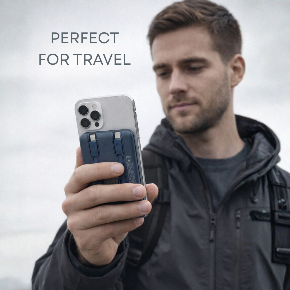 IP-100 22.5W Wireless Charging Portable Power Bank