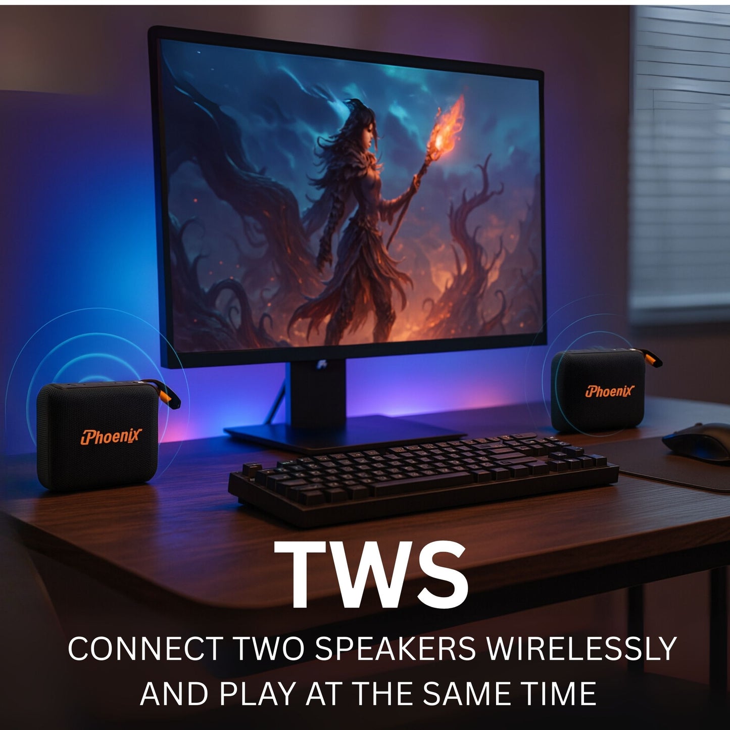 POWER BANK MINI SPEAKER WITH 25HR BATTERY IP-570