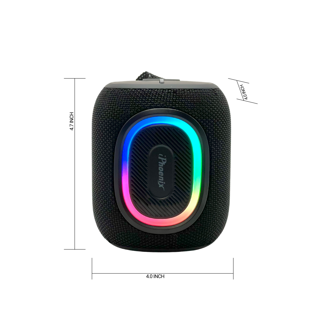 IP 190 Bluetooth Speaker with Radio IPX6 WaterProof and Rechargable