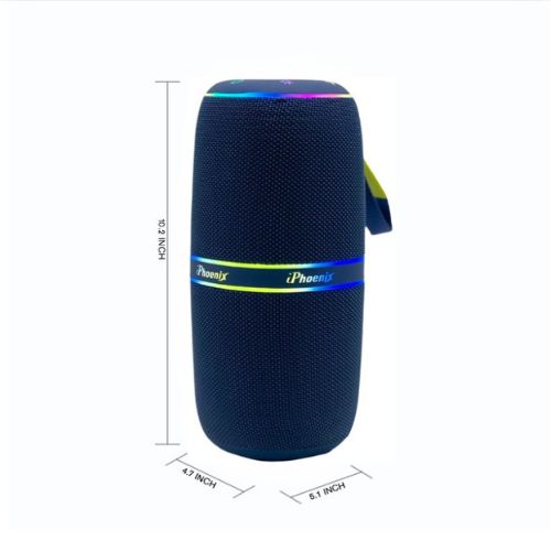 LED PORTABLE SPEAKER WITH LONG LASTING BATTERY IP 760