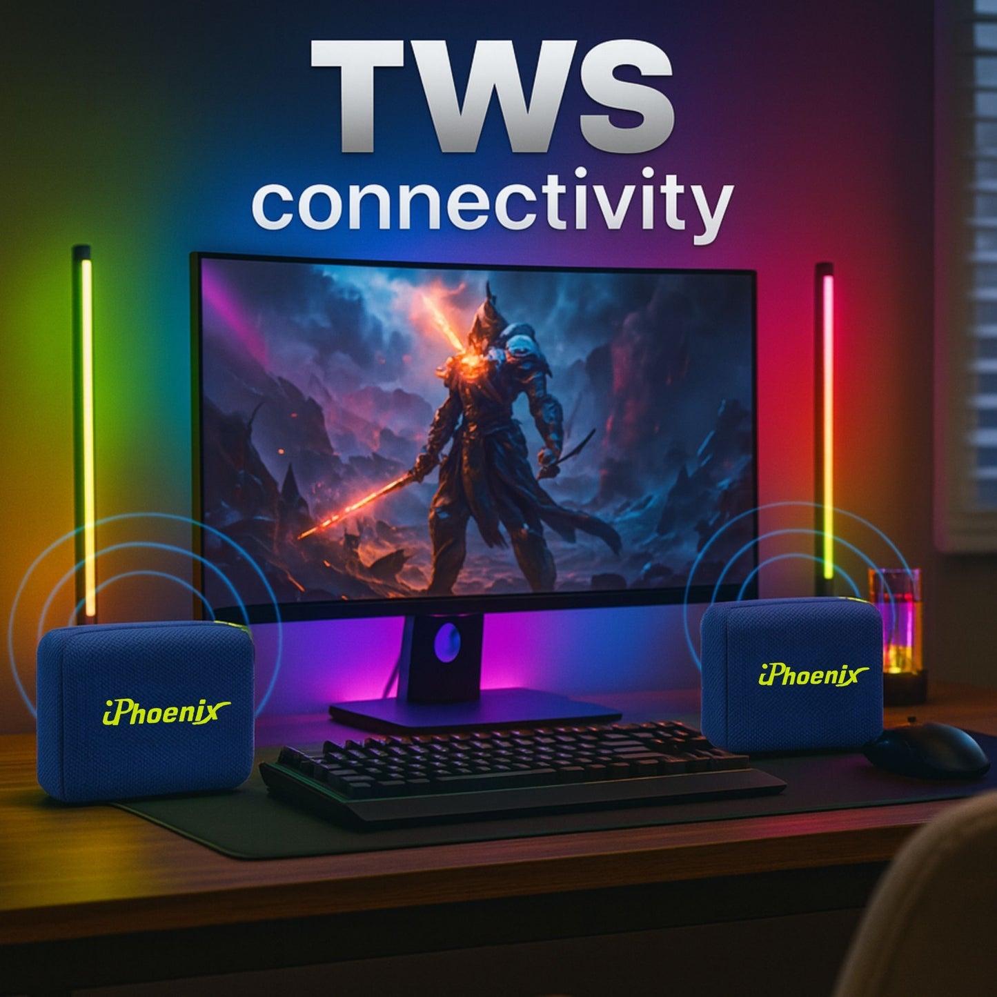 POWER BANK MINI SPEAKER WITH 25HR BATTERY IP-570