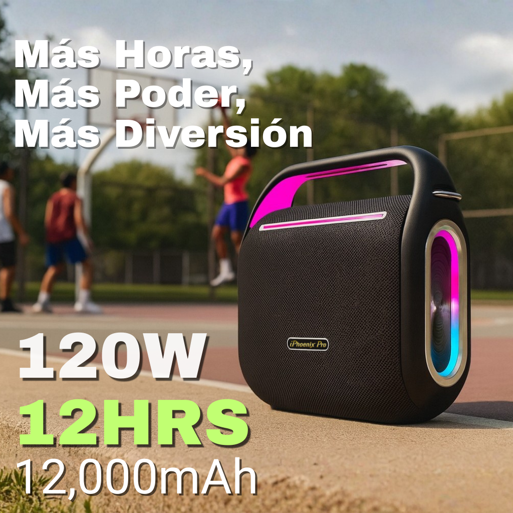 IP2 Pro Wireless Karaoke Speaker with 12H Playing Time