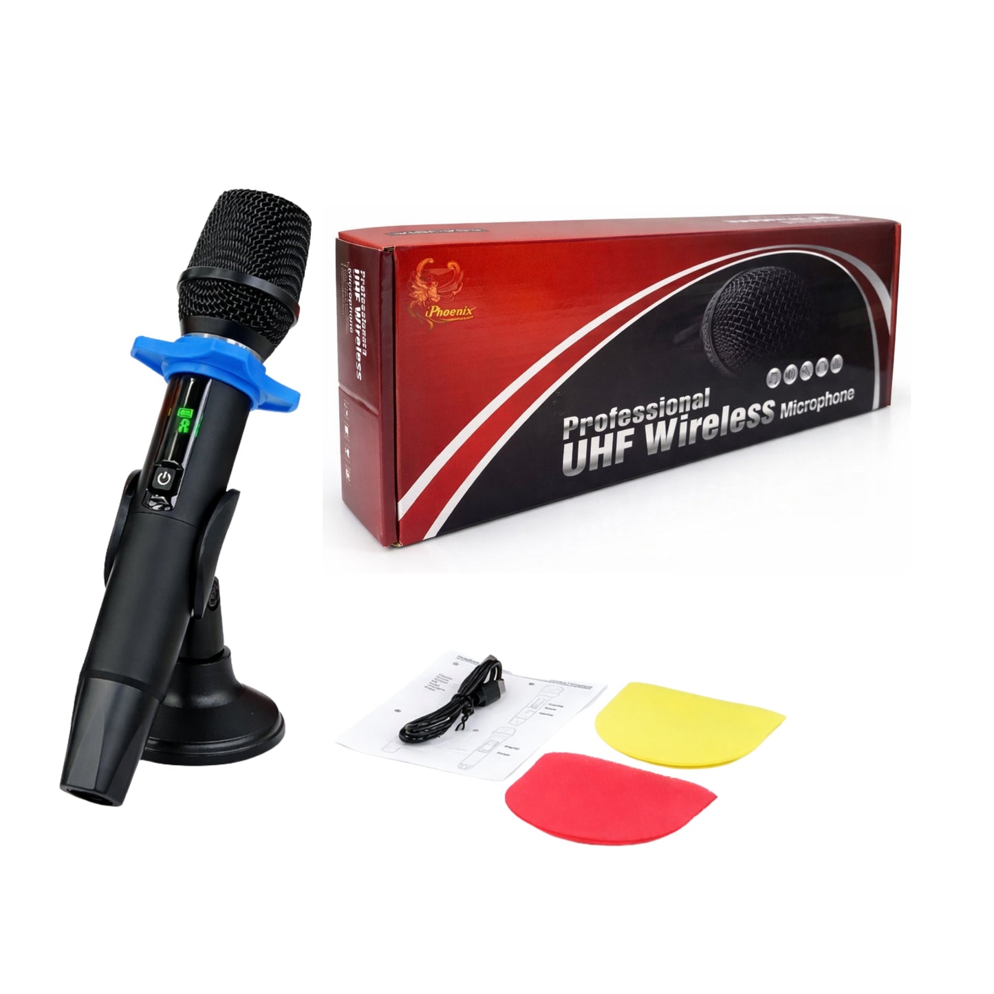 CQA-J01A UHF WIRELESS MICROPHONES PORTABLE UNIVERSAL USAGE