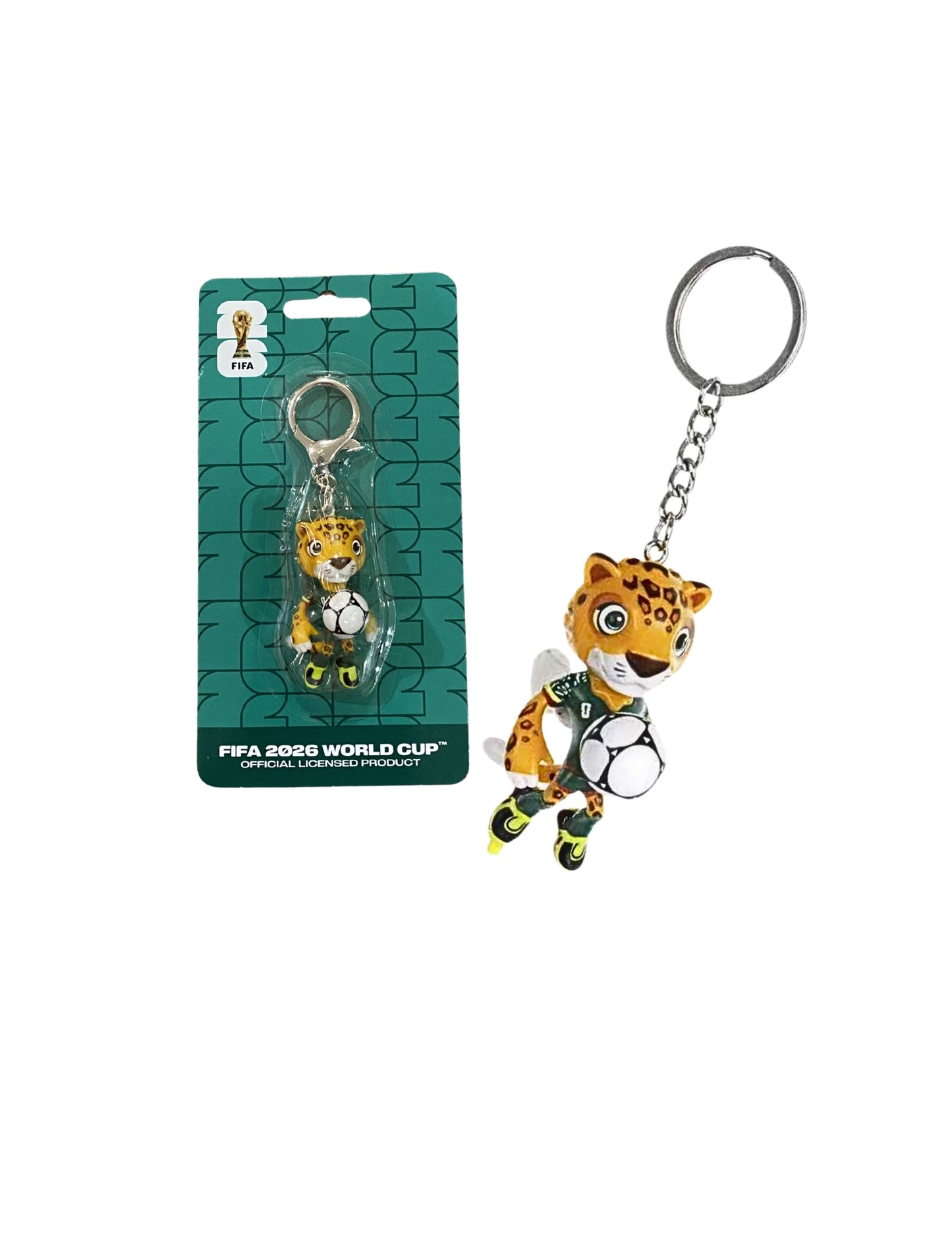FIFA-KEYCHAIN FIFA Official Licensed Mascott 2026 Figurine Keychains - MEXICO