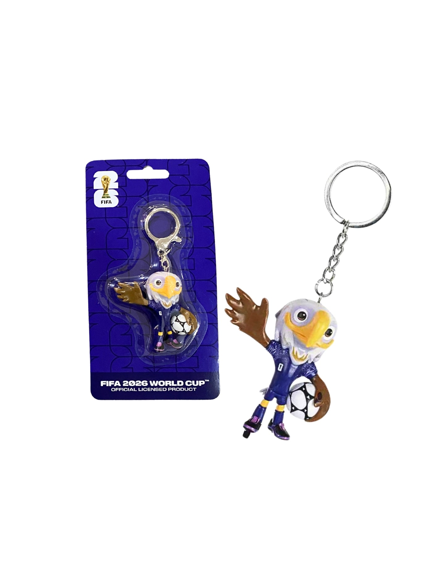 FIFA-KEYCHAIN FIFA Official Licensed Mascot 2026 Figurine Keychains - USA