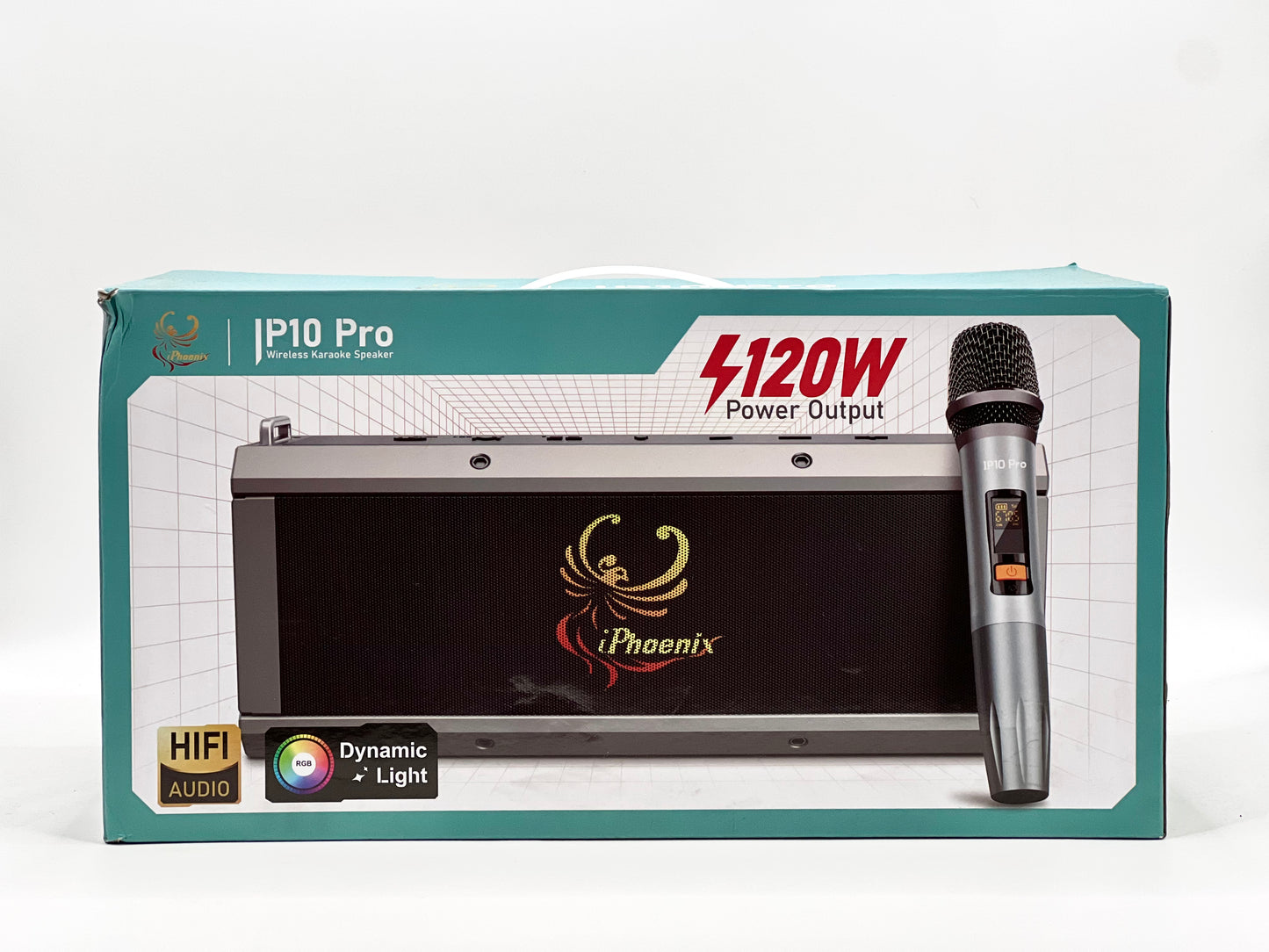 IP-10 Pro Wireless Karaoke Speaker with 120W Power Output