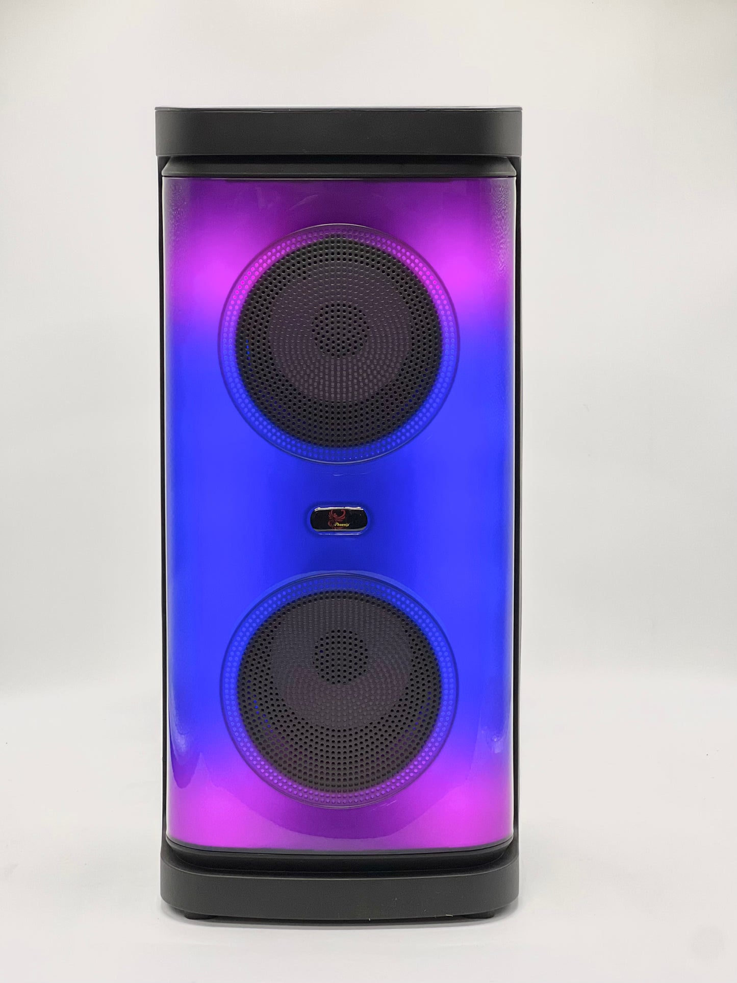 IP-4807 Dual 4" Speaker with LED Lights and Microphone
