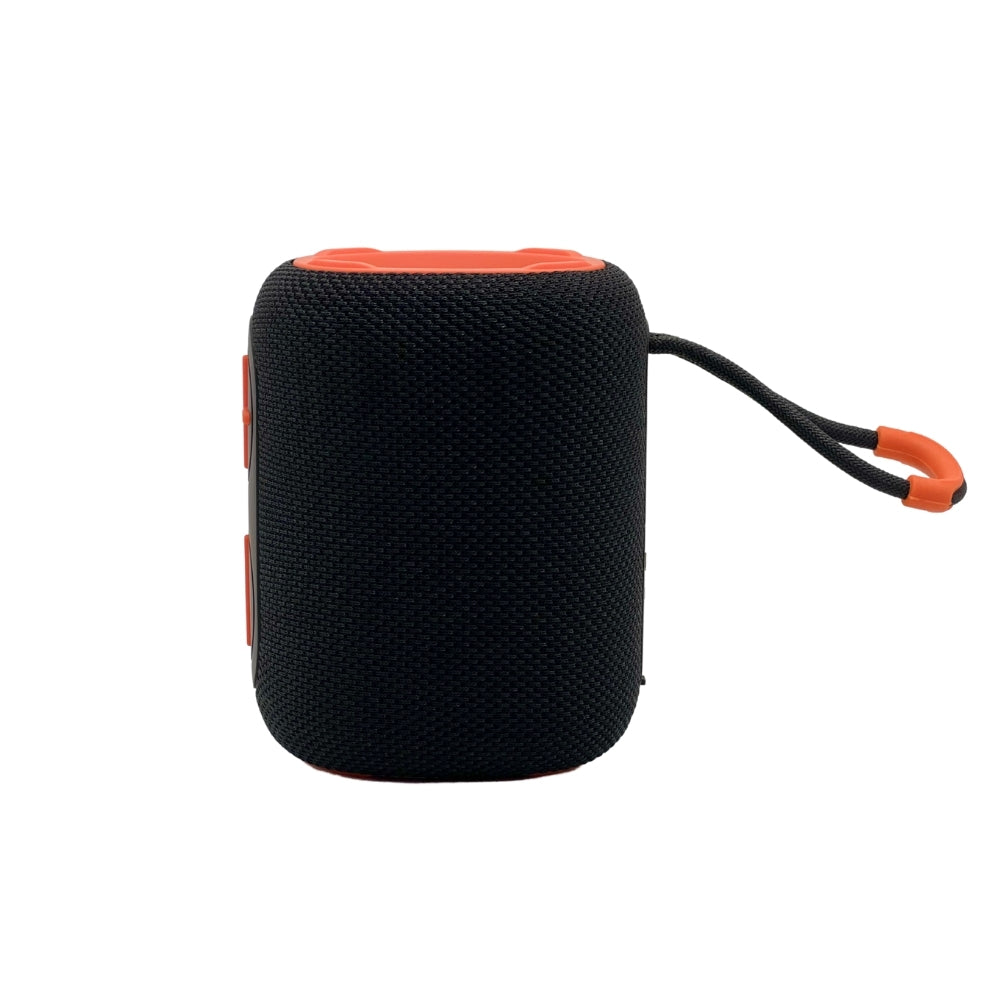 IP-160 Portable Bluetooth Wireless Speaker with RGB Lights 10W - Black & Orange