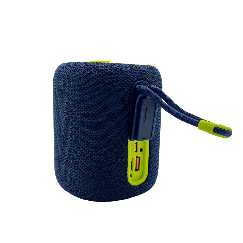 IP-160 Portable Bluetooth Wireless Speaker with RGB Lights 10W - Blue & Green