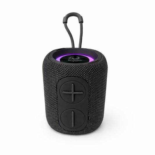 IP-160 Portable Bluetooth Wireless Speaker with RGB Lights 10W - Gray