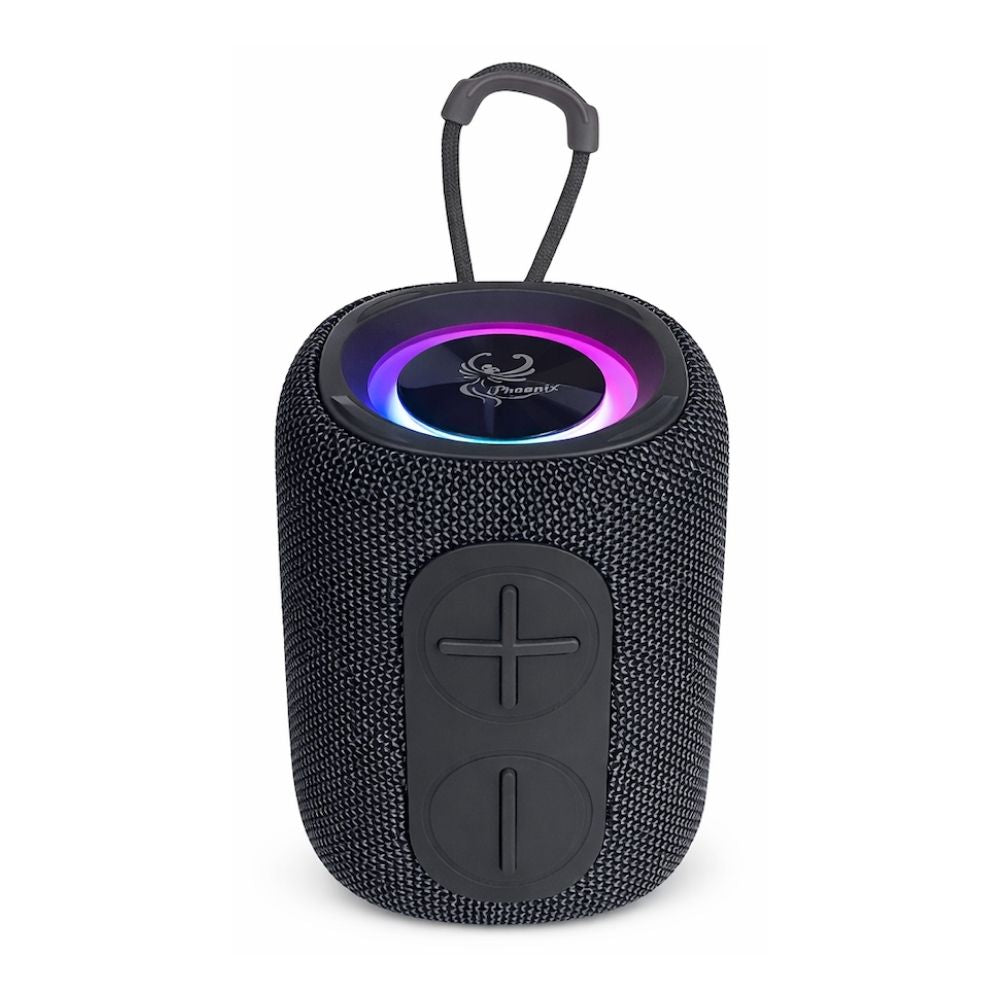 IP-160 Portable Bluetooth Wireless Speaker with RGB Lights 10W - Gray