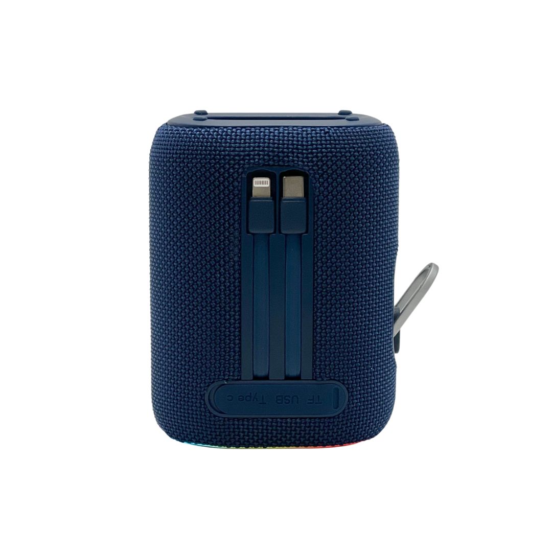 IP-330 2in1 Power Bank & BT Party Bass Speaker 10W 25 Hours Playtime - Blue