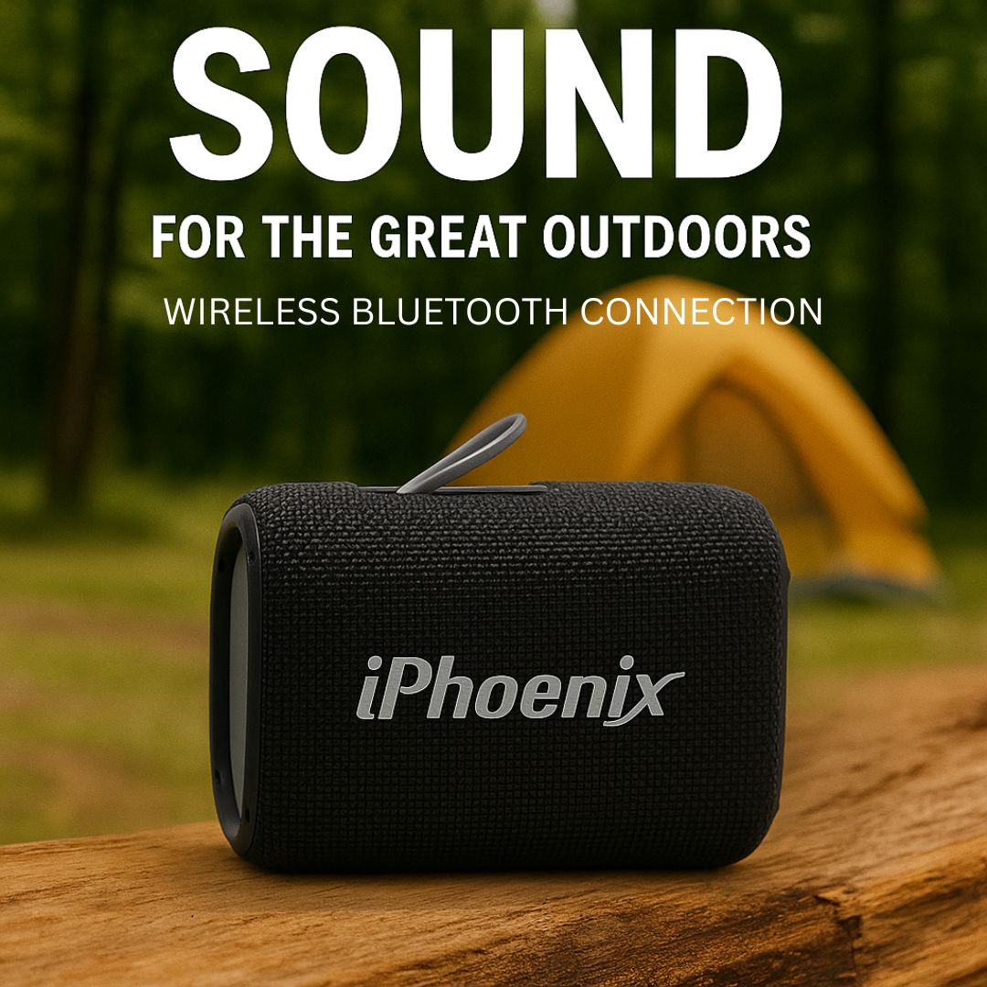 IP-330 2in1 Power Bank & BT Party Bass Speaker 10W 25 Hours Playtime - Gray