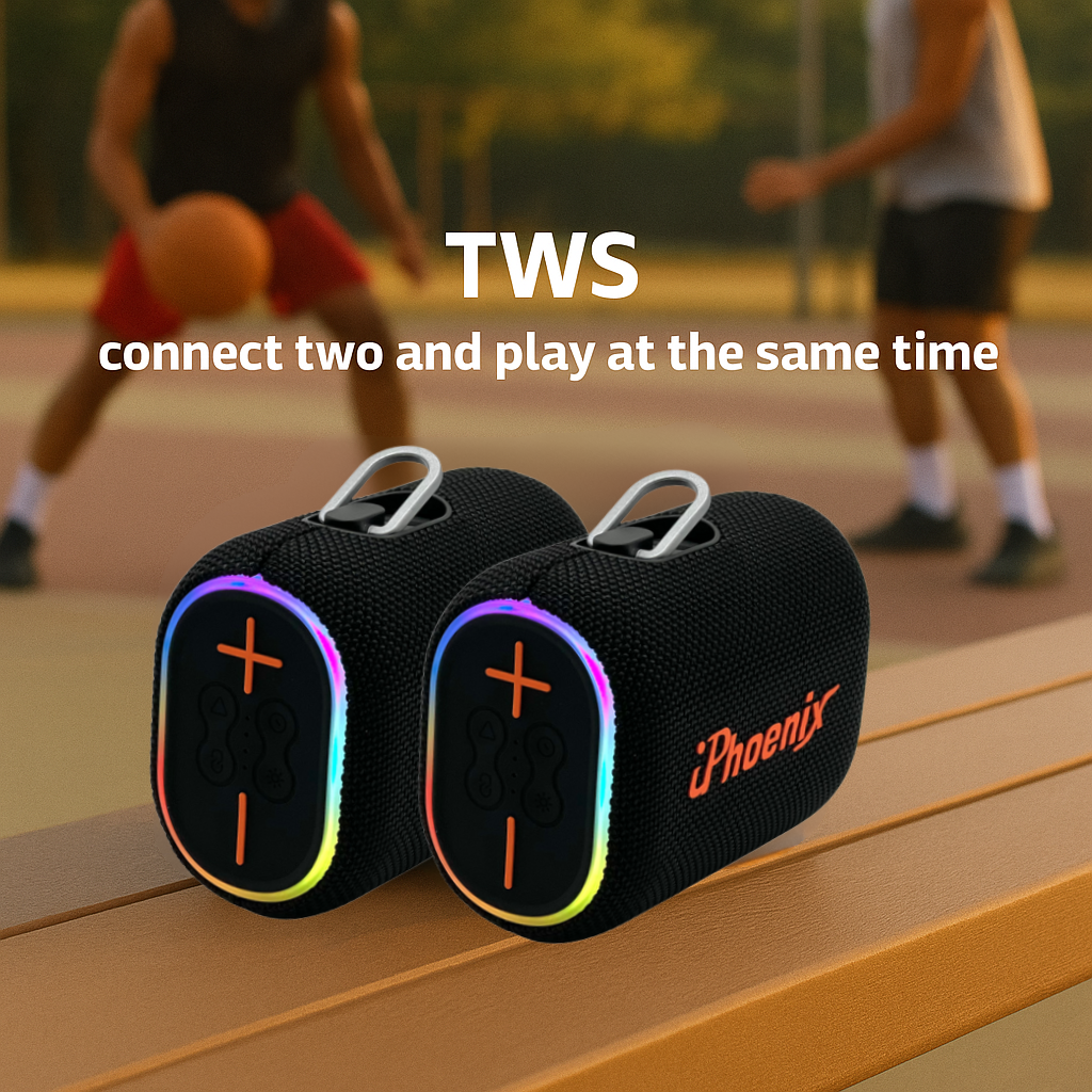 IP-330 Party Bass Speaker and Portable Power Bank