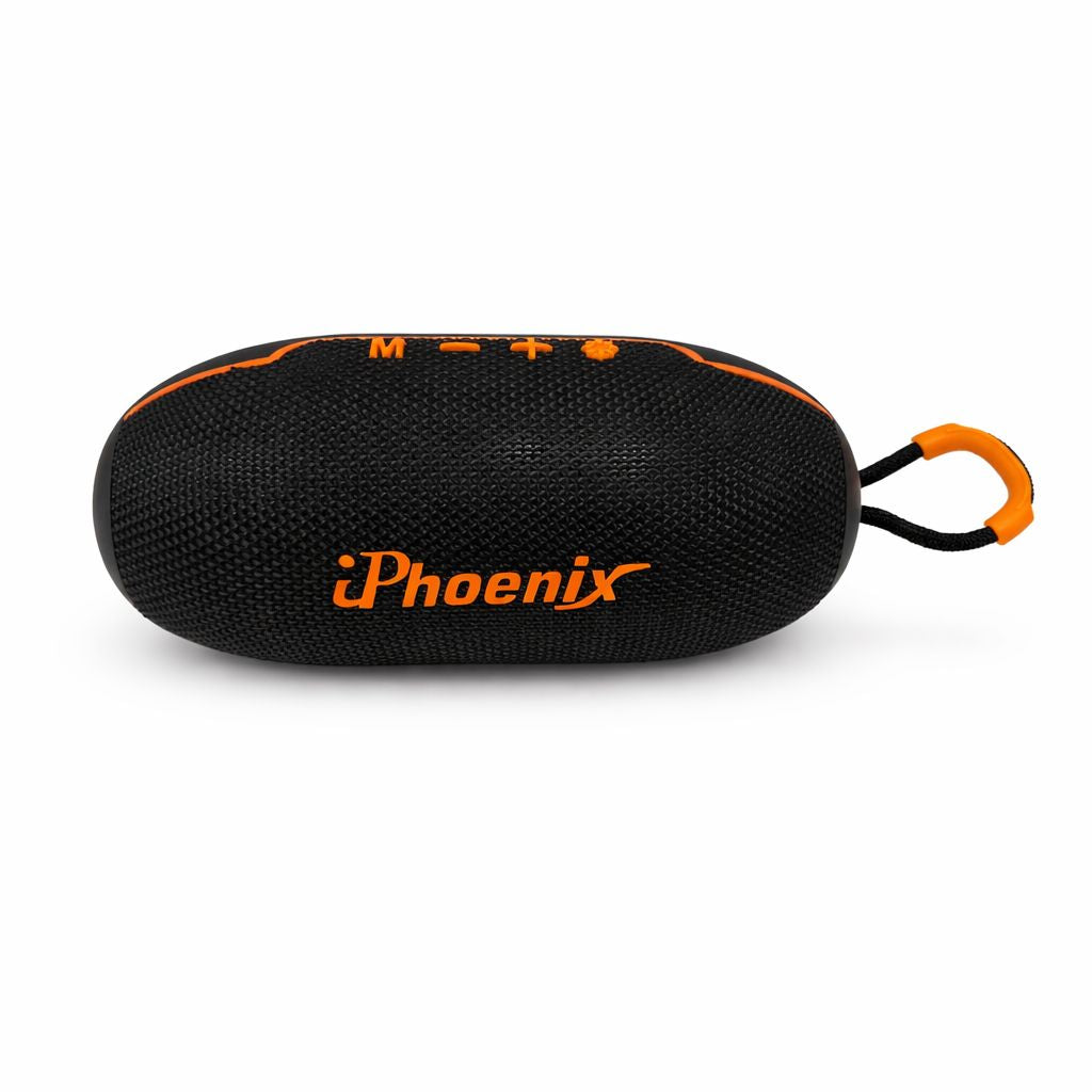 IP-370 Bluetooth RGB Lights 2000 mAh Battery FM USB TWS Speaker 6 Hours Playtime - Black