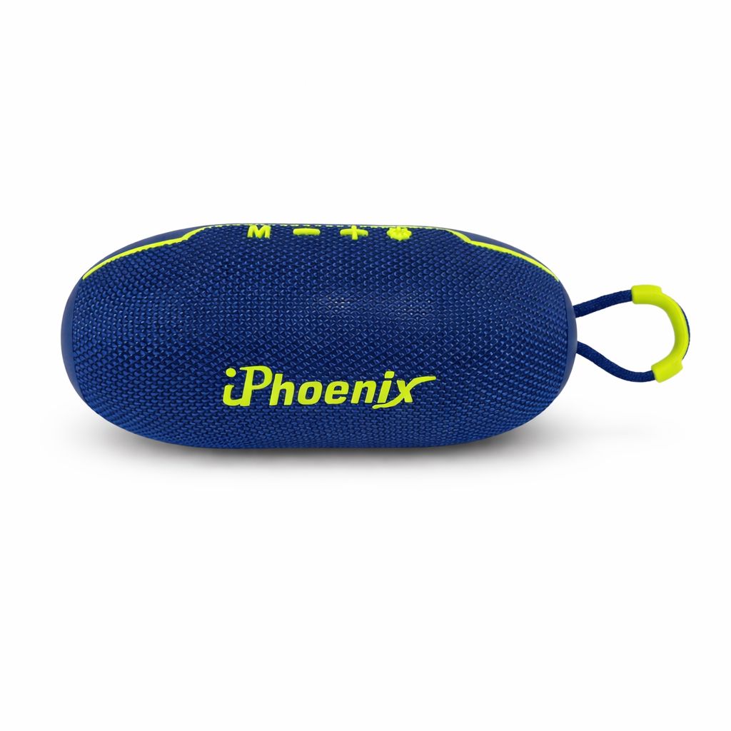 IP-370 Bluetooth RGB Lights 2000 mAh Battery FM USB TWS Speaker 6 Hours Playtime - Blue