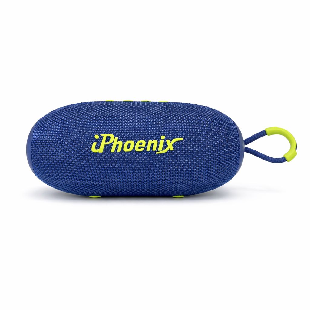 IP-370 Bluetooth RGB Lights 2000 mAh Battery FM USB TWS Speaker 6 Hours Playtime - Blue