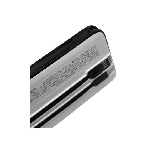 IP-40 Portable Power Bank with 10000mah - White