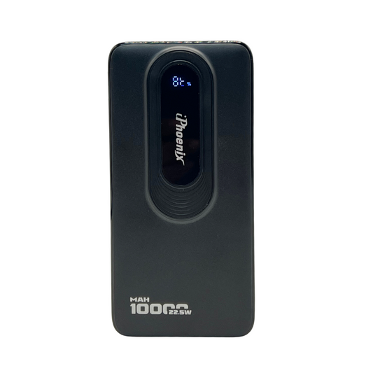 IP-40 Portable Power Bank with 10000mah - Black