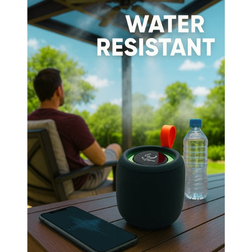 IP-470 Party Bass Speaker with 7W Rated Power - Green