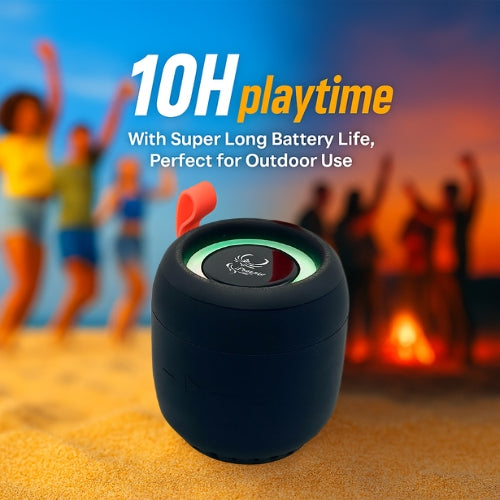 IP-470 Party Bass Speaker with 7W Rated Power - Green