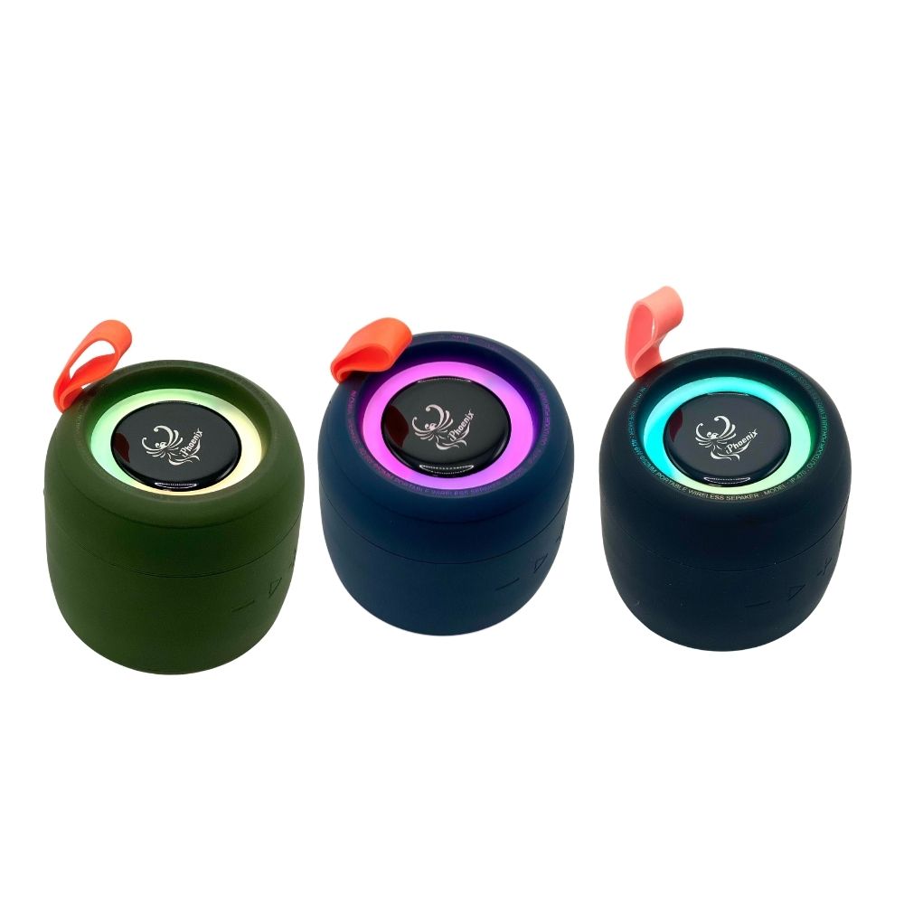 IP-470 Party Bass Speaker with 7W Rated Power - Blue