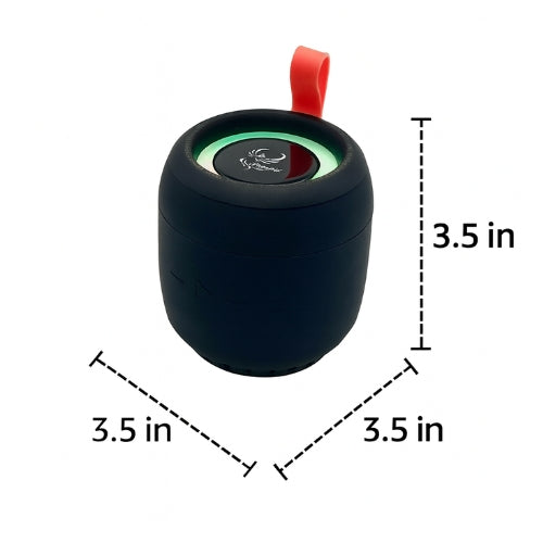 IP-470 Party Bass Speaker with 7W Rated Power - Green