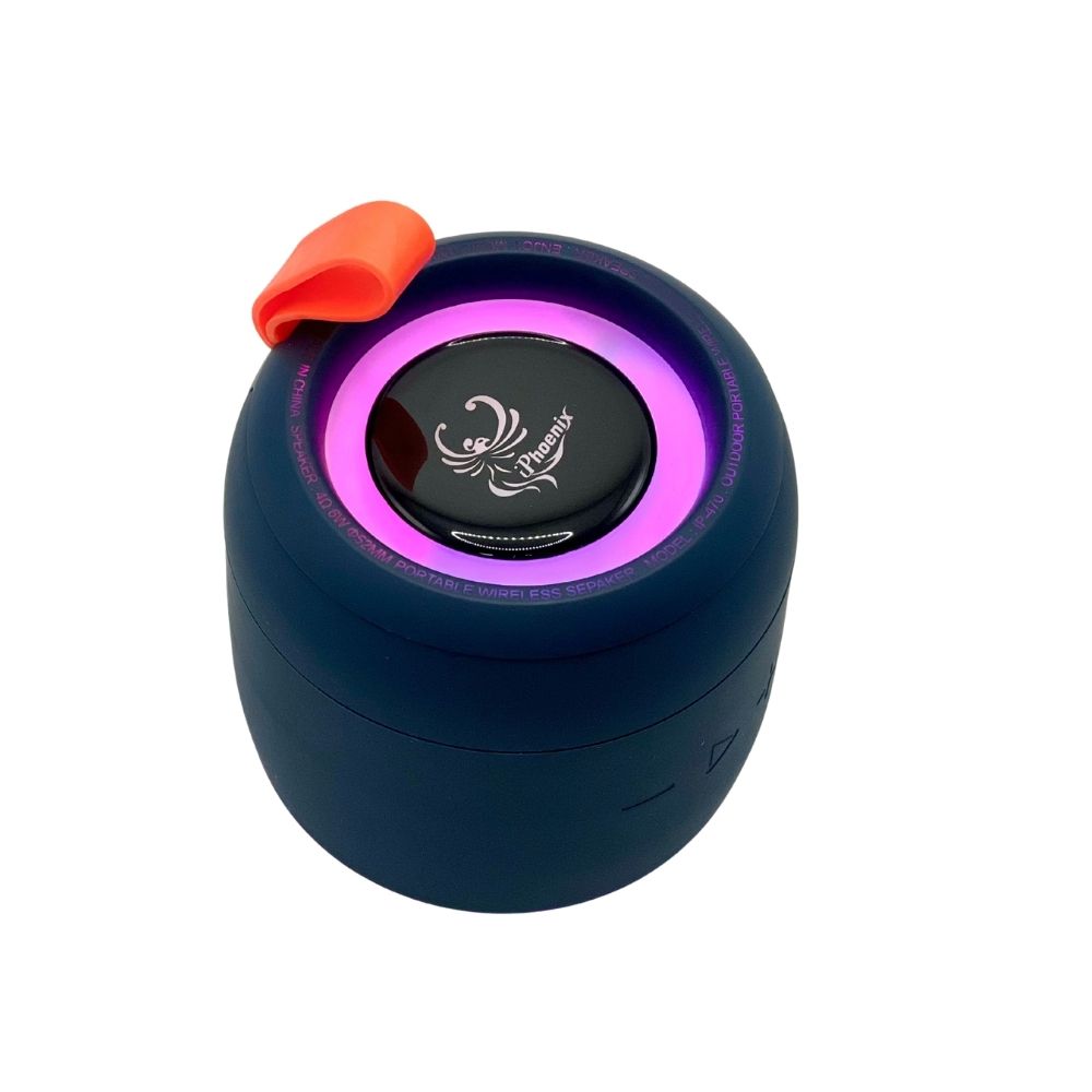 IP-470 Party Bass Speaker with 7W Rated Power - Blue