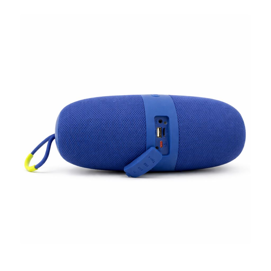 Heavy Bass Portable Bluetooth Speaker with 8 Hrs Playtime - Blue IP-560