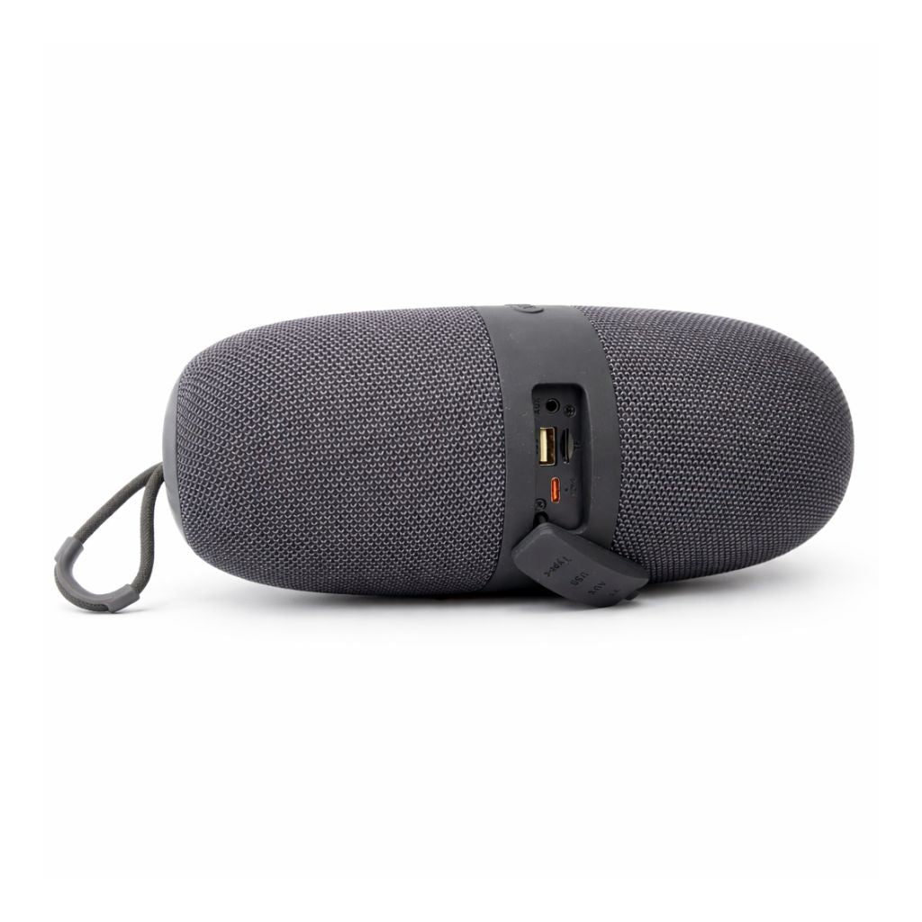 Heavy Bass Portable Bluetooth speaker IPX6 Water-Resistant 8 Hrs Playtime - Gray IP-560