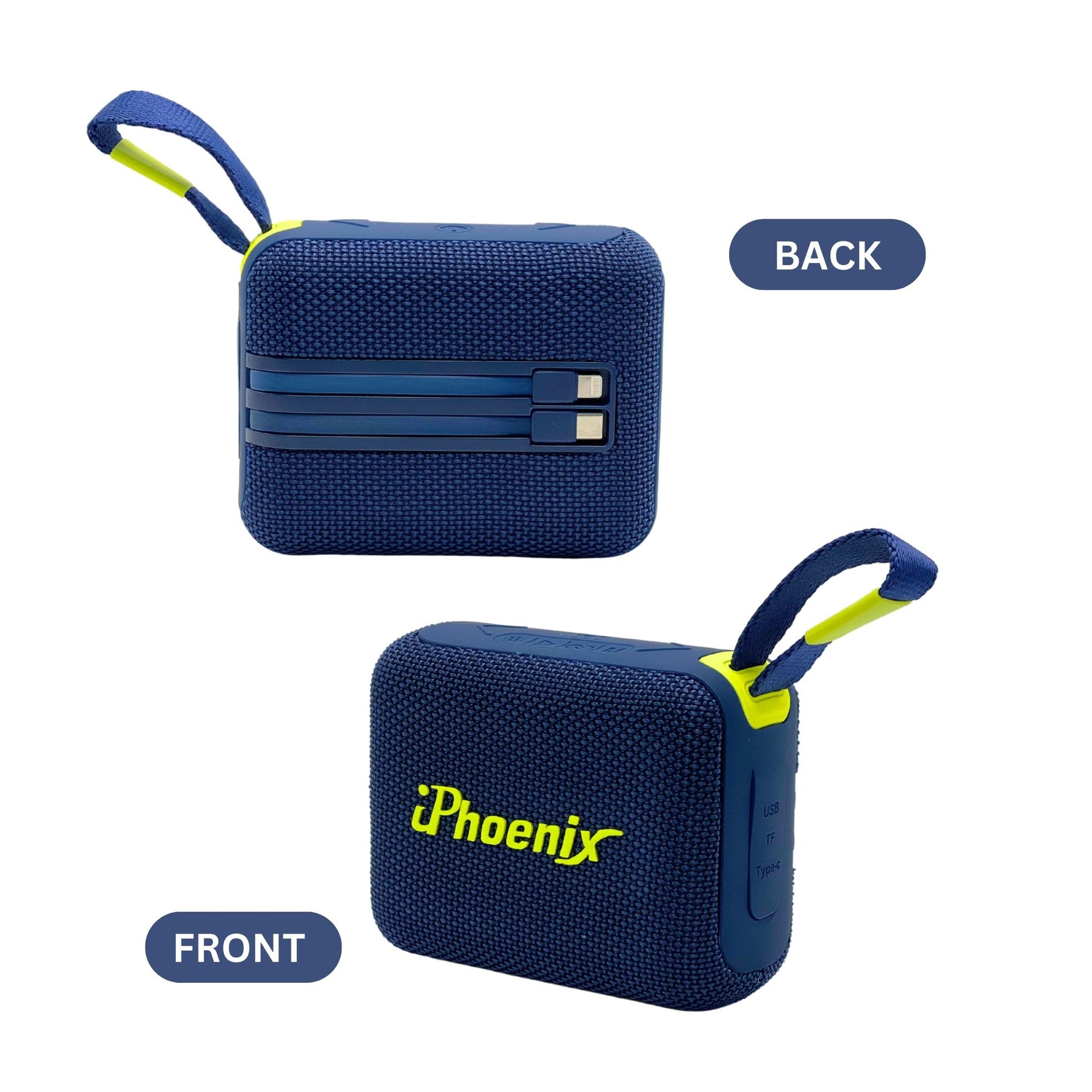 IP-570 2 IN 1 POWER BANK & MINI SPEAKER WITH 25HR BATTERY -