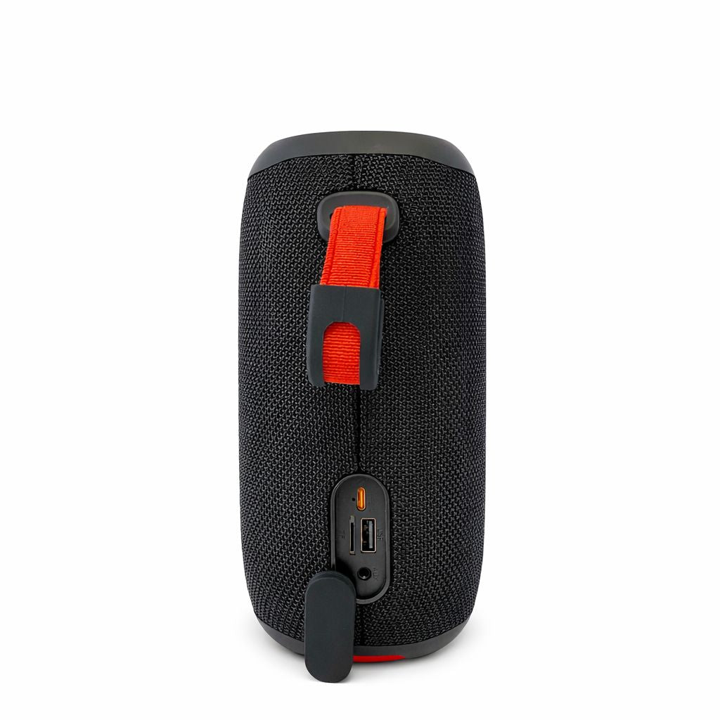 IP-692 Bluetooth Wireless Speaker 3000mAh Battery 6 Hours Playtime ABS+Rubber Material - Black