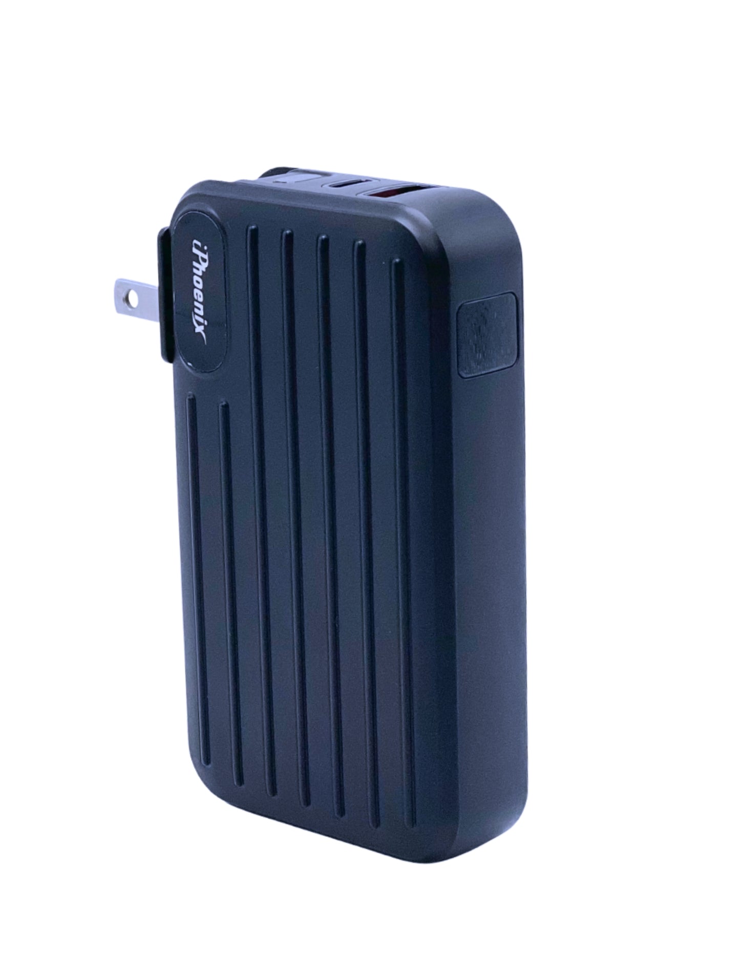 IP-70 Multi Functional Charging Power Bank with AC Adapter - Blue