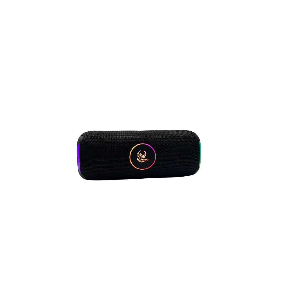 IP-740 2in1 Power Bank & Speaker BT LED Lights 4000 mAh Batter Water Resistant - Black