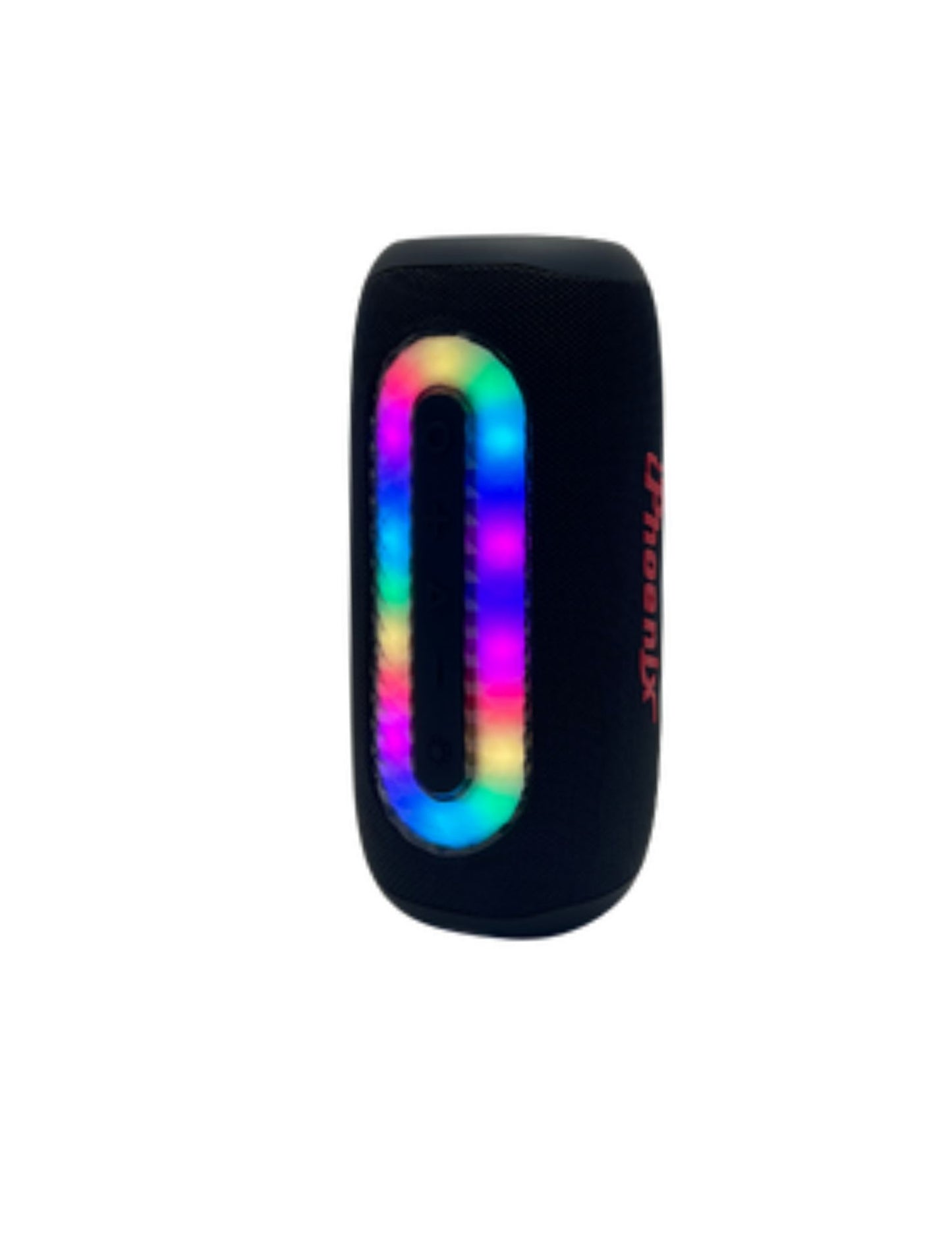 IP-792 Portable BT Wireless Speaker 8 Hours Playtime 6000mAh Battery LED Lights - Black