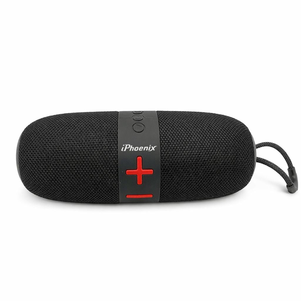 IP-800 Portable BT Wireless Speaker 16 Hours Playtime 2000mAh Battery LED Lights - Black