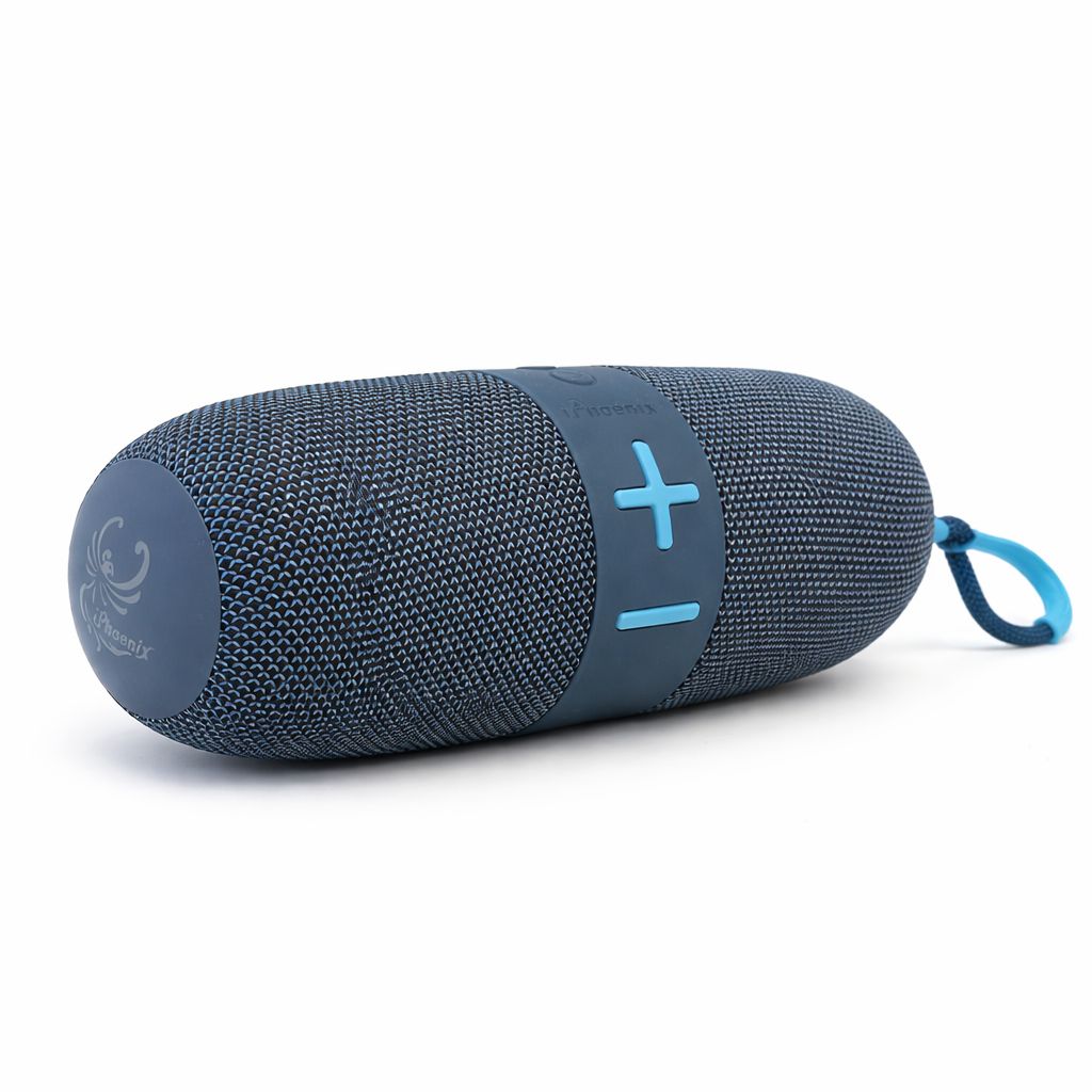 IP-800 Portable BT Wireless Speaker 16 Hours Playtime 2000mAh Battery LED Lights - Blue