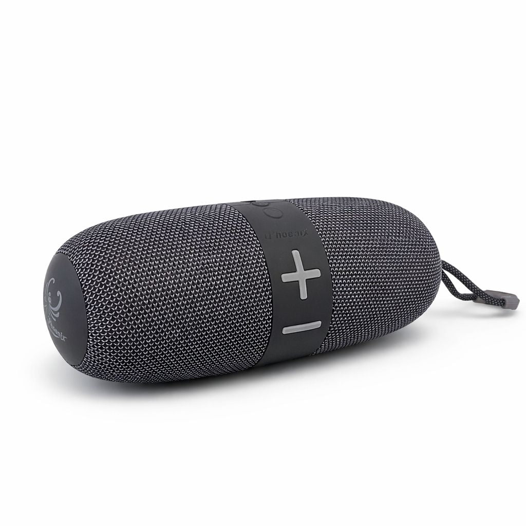 IP-800 Portable BT Wireless Speaker 16 Hours Playtime 2000mAh Battery LED Lights - Gray