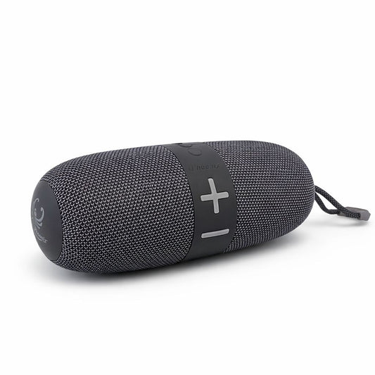 IP-800 Portable BT Wireless Speaker 6 Hours Playtime 2000mAh Battery LED Lights - Gray