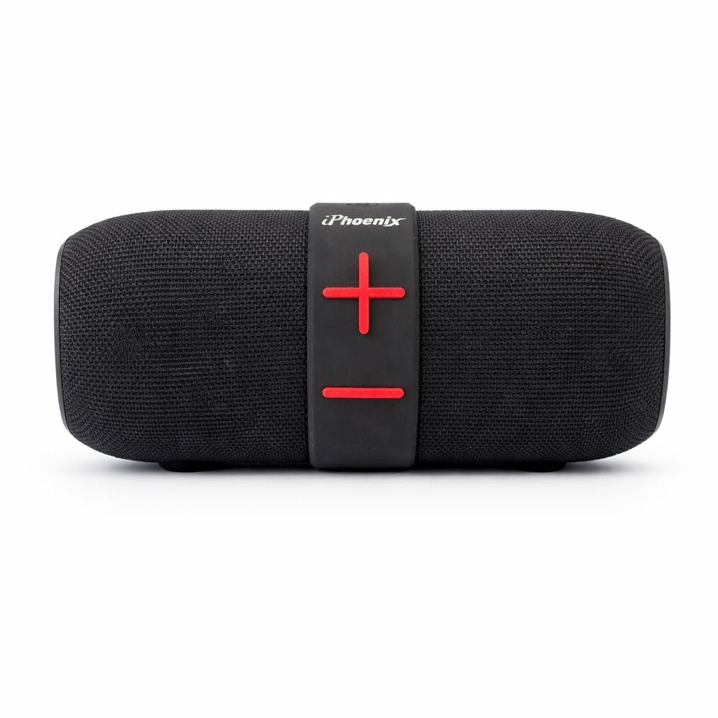 IP-801 OUTDOOR PORTABLE SPEAKER WITH TWS LED LIGHTS BT FM - BLACK