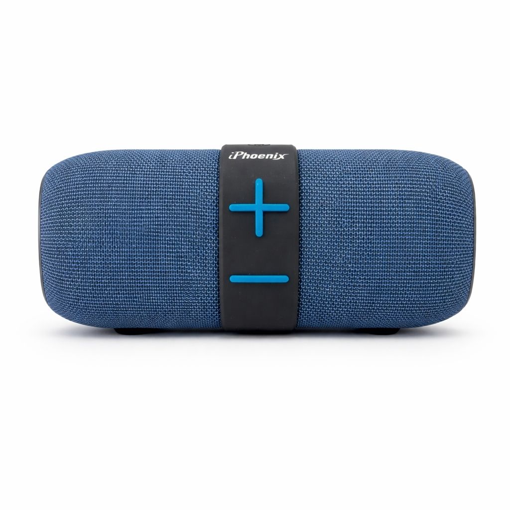 IP-801 OUTDOOR PORTABLE SPEAKER WITH TWS LED LIGHTS BT FM - Blue