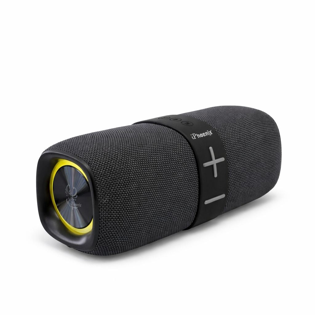 IP-801 OUTDOOR PORTABLE SPEAKER WITH TWS LED LIGHTS BT FM - Gray