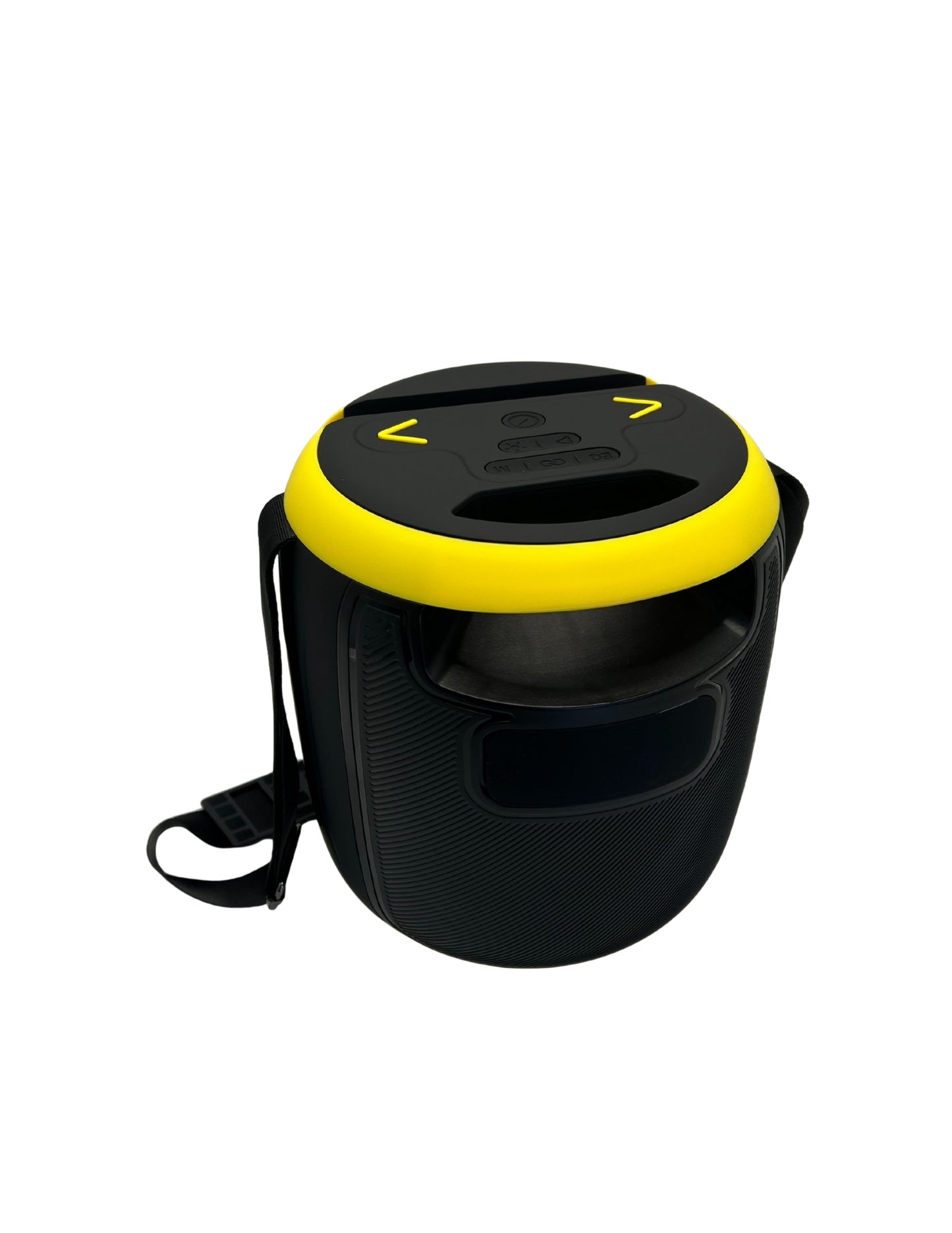 IP-808 Portable BT Speaker with Mic LED Lights 15 Hours Playtime 70W - Black-Yellow