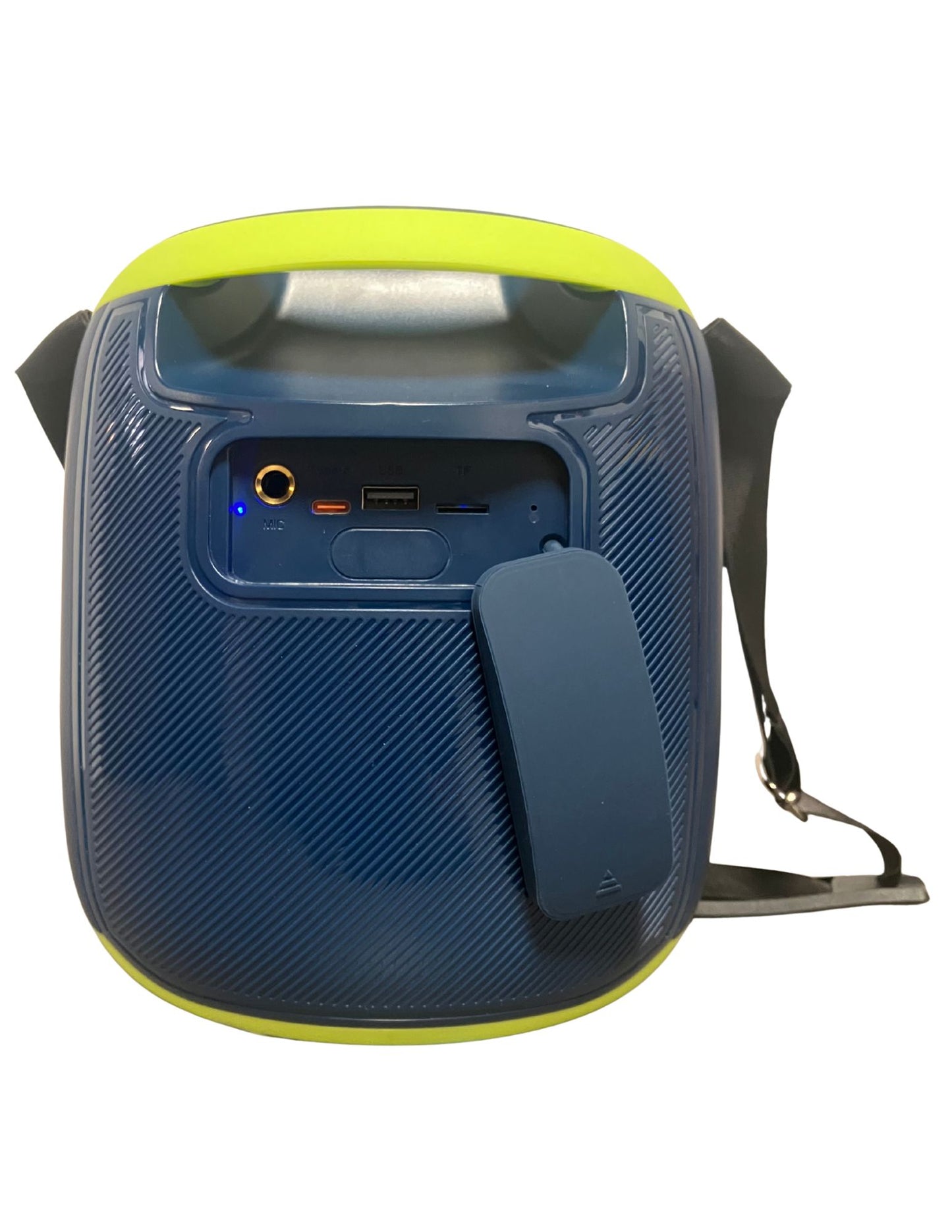 IP-808 Portable BT Speaker with Mic LED Lights 15 Hours Playtime 70W - Blue-Green