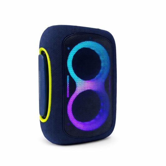IP-809 Power Bank Bluetooth Wireless Rechargeable Speaker TWS LED Lights - Blue
